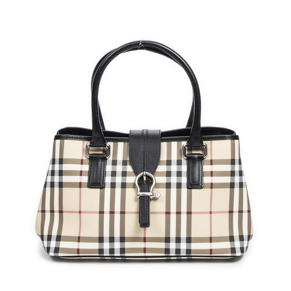 Burberry Classic Nova Beige Coated Canvas tote main image 1